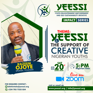 YEESSI Support of Creative Nigerian Youths